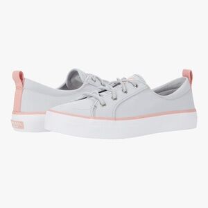 Sperry Women's Gray and Pink Sneakers